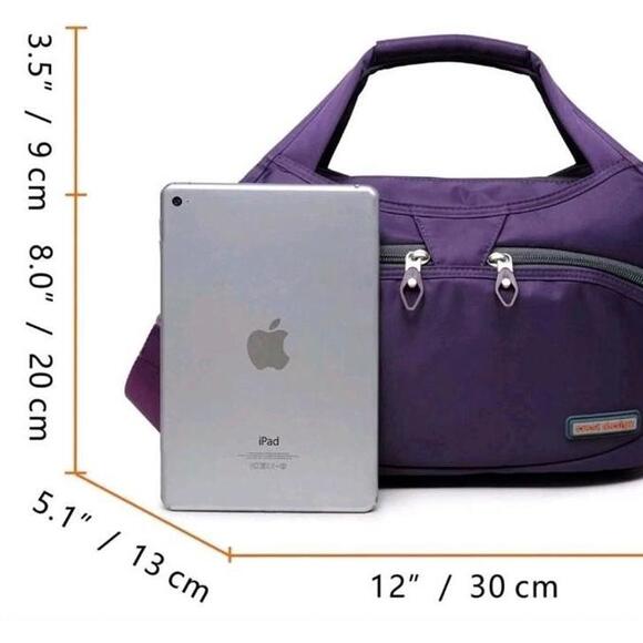Stylish Purple Women's Bag - Picture 3 of 15